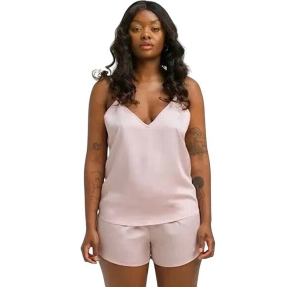 Ettitude Cloud Pink Clean Bamboo Cami Small NWT/Bag Sold at Saks Fifth Ave - Picture 2 of 5